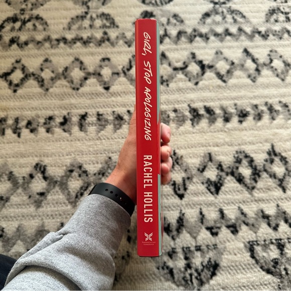 Girl, Stop Apologizing by Rachel Hollis Self Help Book EUC Achieving Goals Women - Picture 3 of 7